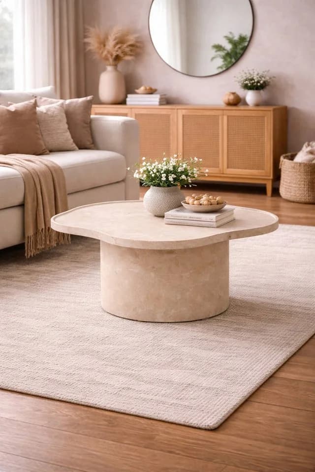 Venture Home Couchtisch Ilse Beige Marmoriert - Bild 3