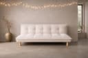 Venture Home Schlafsofa Gertrud Beige Cord mit Schlaffunktion Bild 1