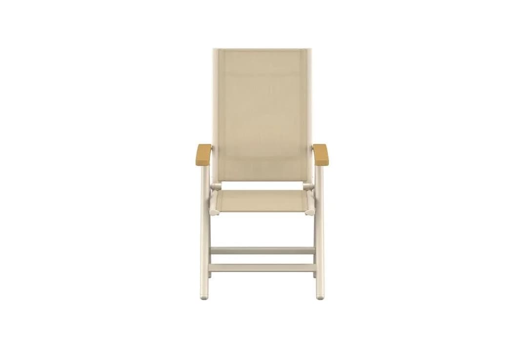 Venture Home Gartenstuhl Panama Beige Aluminium - Bild 2