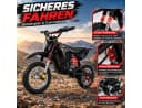 EVERCROSS TECH Elektro-Kindermotorrad 300W 36V Schwarz Bild 4