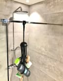 Shower Octopus Shampoohalter Schwarz Latex 9 Arme Bild 1