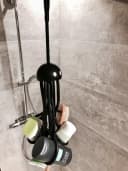 Shower Octopus Shampoohalter Schwarz Latex 9 Arme Bild 3