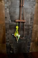 Shower Octopus Shampoohalter Grün - 9 verstellbare Latex-Arme Bild 1