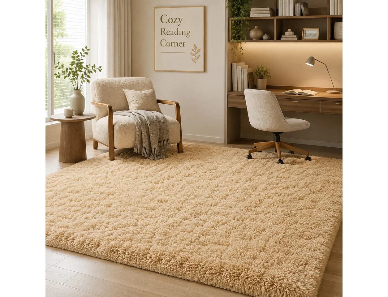 Lochas Hochflor-Teppich Braun Weich & Kuschelig - Bild 4