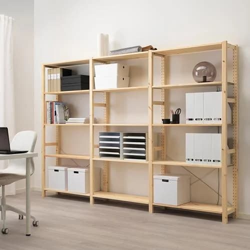 IKEA IVAR 3 Elem/Böden Kiefernholz Aufbewahrungssystem