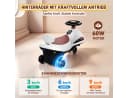 EVERCROSS TECH Elektro-Kinderauto EV7 Weiß mit Bluetooth & LED Bild 3