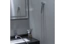 Euroshowers GmbH Waschbeckendusche-Set Weiß/Silber mit Knopfdruck und Anti-Kalk Bild 5