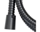 Euroshowers Duschschlauch 150 cm Schwarz Metall Bild 1