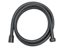 Euroshowers Duschschlauch 150 cm Schwarz Metall Bild 2