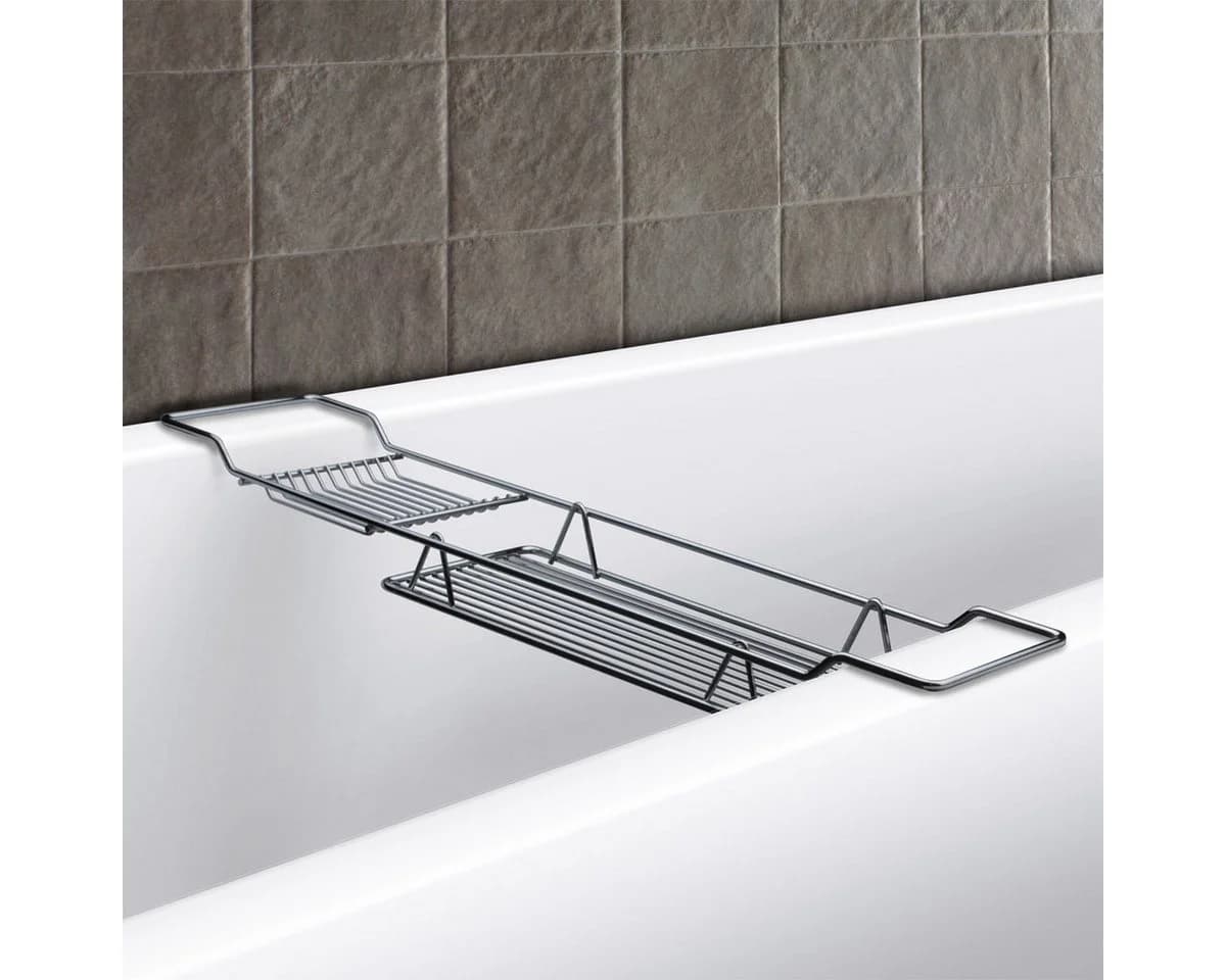 Euroshowers Badewannenablage Chrom mit Seifenhalter - Bild 2