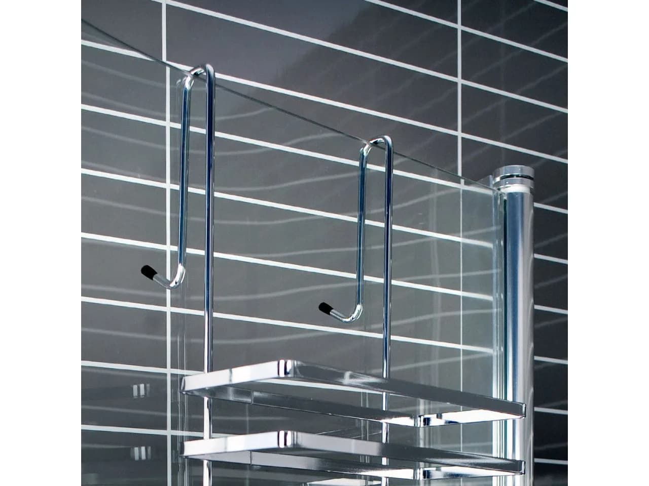 Euroshowers GmbH Duschregal 3 Etagen Chrom