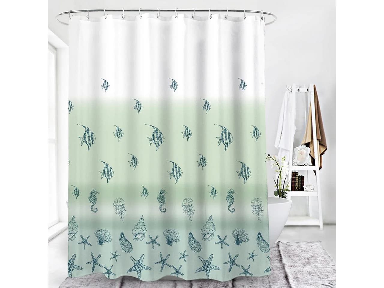 Euroshowers GmbH Duschvorhang 180 cm Polyester - Bild 2