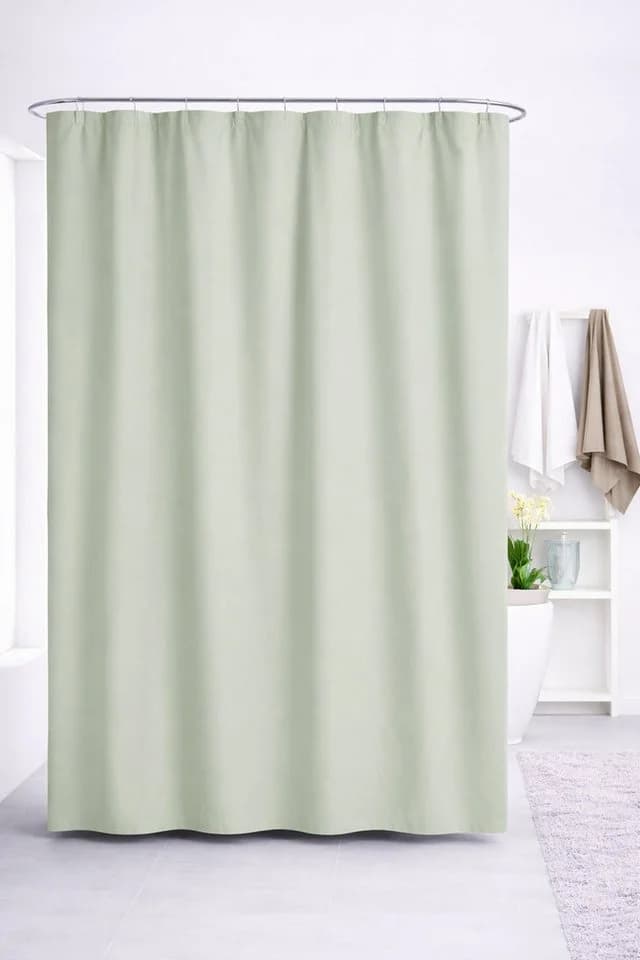 Euroshowers GmbH Duschvorhang 180 cm mit Metallösen - Bild 2
