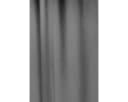 Euroshowers Duschvorhang Grau mit 12 Ringen und Metalösen Bild 1