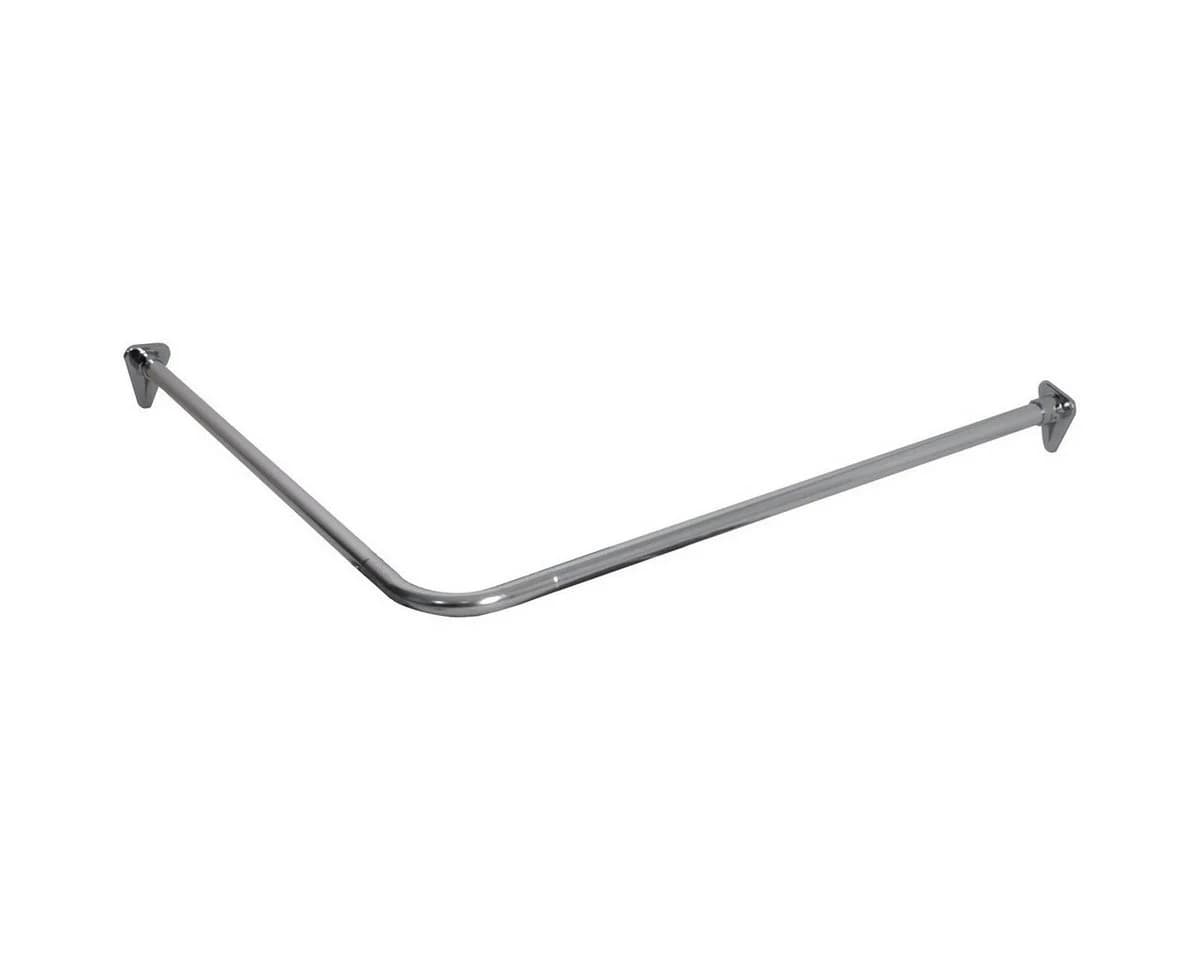 Euroshowers Duschvorhangstange Winkel Chrom 90x90 cm - Bild 2