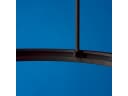 Euroshowers Duschvorhangstange L-Form Schwarz Bild 1