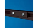 Euroshowers Duschvorhangstange L-Form Schwarz Bild 4
