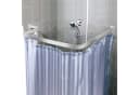 Euroshowers GmbH Flexible Duschvorhangstange 3 × 1 m Chrom Bild 2