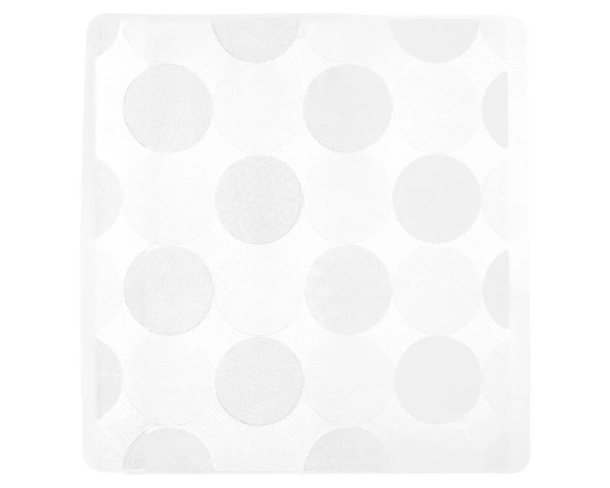Euroshowers Duscheinlage Bubbles Weiß 50x50 cm rutschhemmend