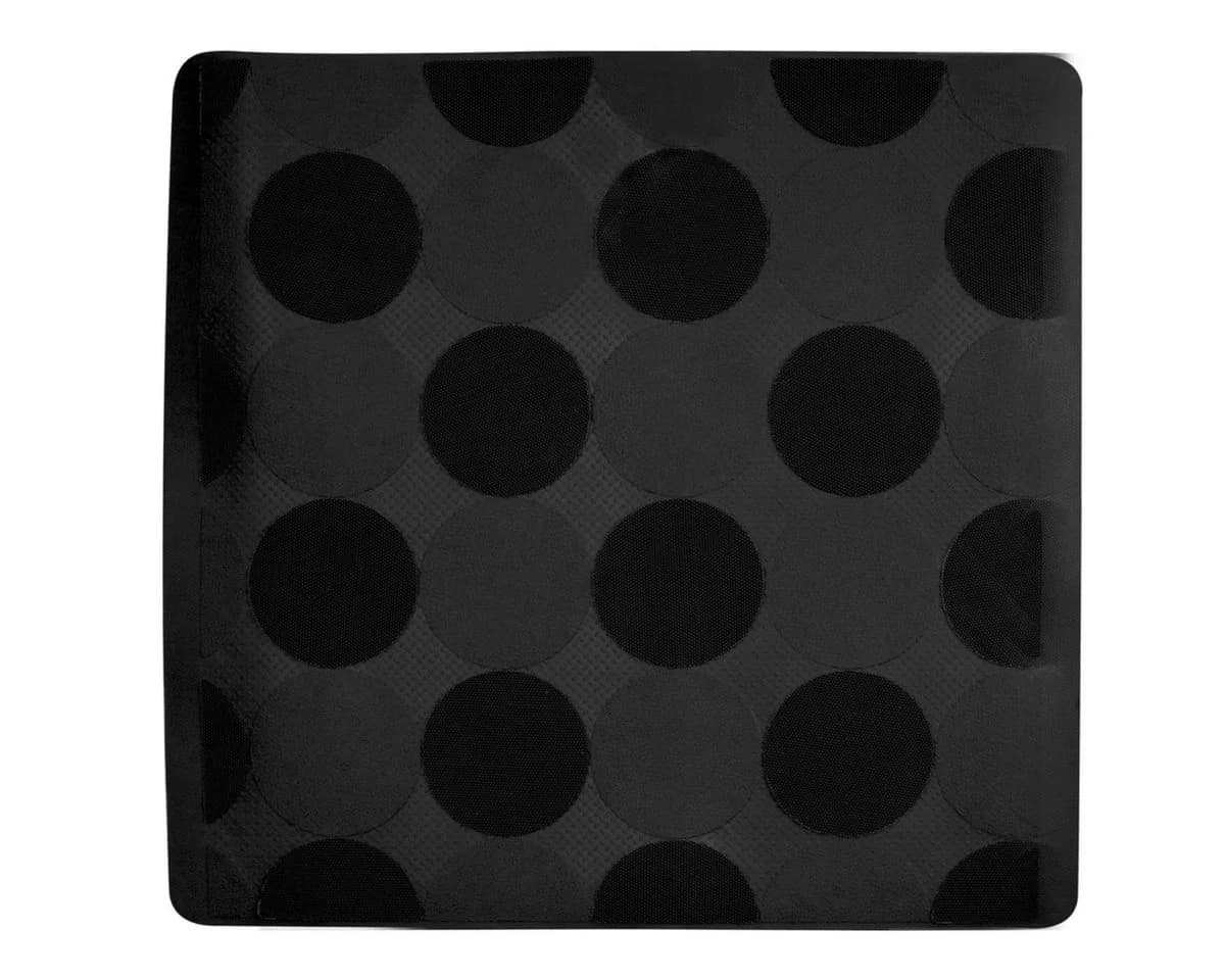 Euroshowers Duscheinlage Bubbles Schwarz Rutschhemmend