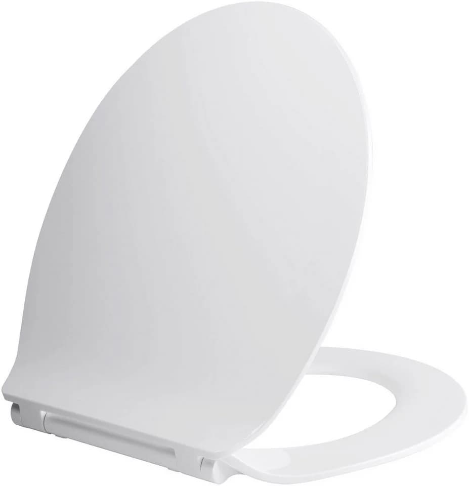 Euroshowers Premium WC-Sitz Slim mit Absenkautomatik Weiß