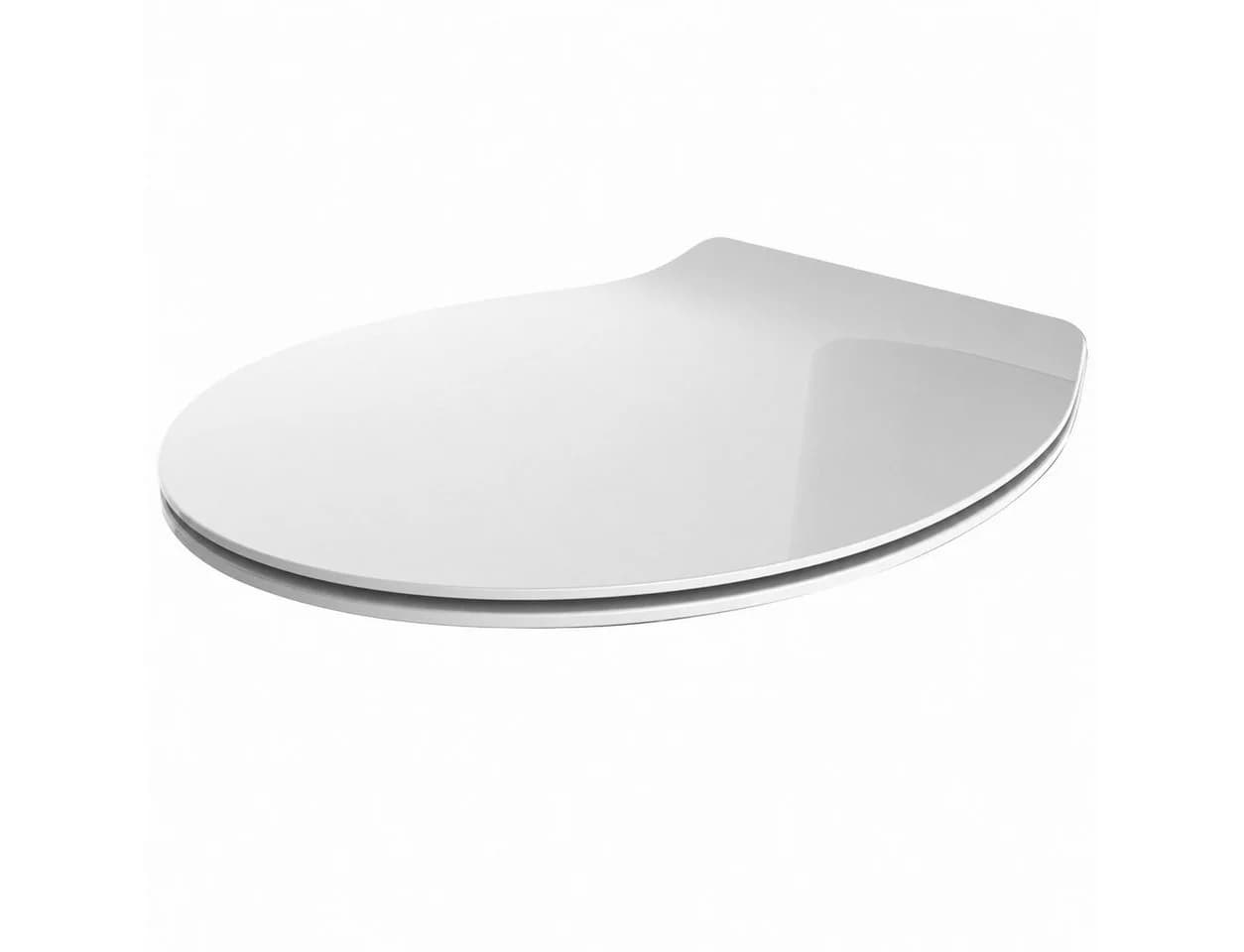Euroshowers Premium WC-Sitz Slim mit Absenkautomatik Weiß - Bild 2