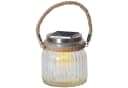 Solarbetriebene LED-Tischleuchte Jar aus Glas Bild 2