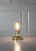 Star Trading Stehlampe Glans Messing Gold E27 Bild 3