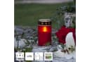 STAR TRADING LED-Kerze Grabkerze Serene Rot mit Timer Bild 3