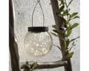 STAR TRADING LED Solarleuchte LED Solar Laterne Glaskugel Bruchglas Optik Lichtsensor Bild 1