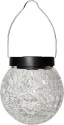 STAR TRADING LED Solarleuchte LED Solar Laterne Glaskugel Bruchglas Optik Lichtsensor Bild 3