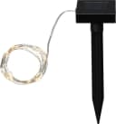 STAR TRADING Solar Lichterkette Dew Drop 50LED Silberdraht Bild 1