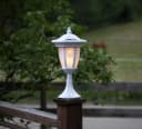 STAR TRADING Solar-Laterne Flame mit Feuerflammen-Effekt Amber LED Bild 3