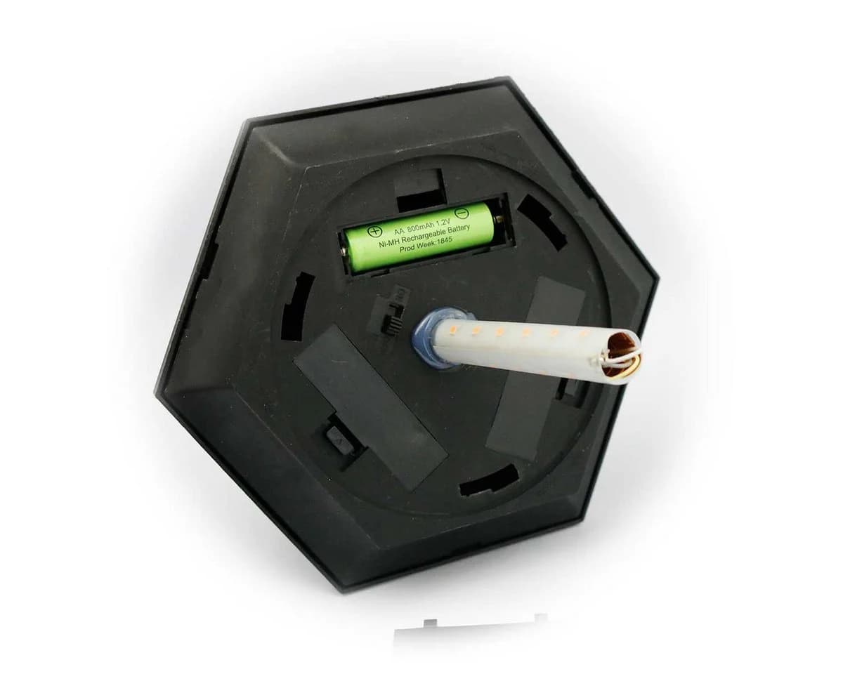 STAR TRADING LED Solar Laterne FLAME 4in1 Schwarz - Bild 4