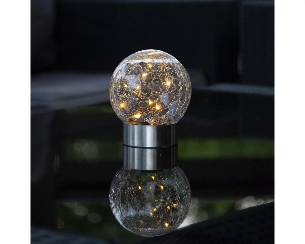 STAR TRADING Solarleuchte Glory 3-in-1 Transparent/Silber LED - Bild 3