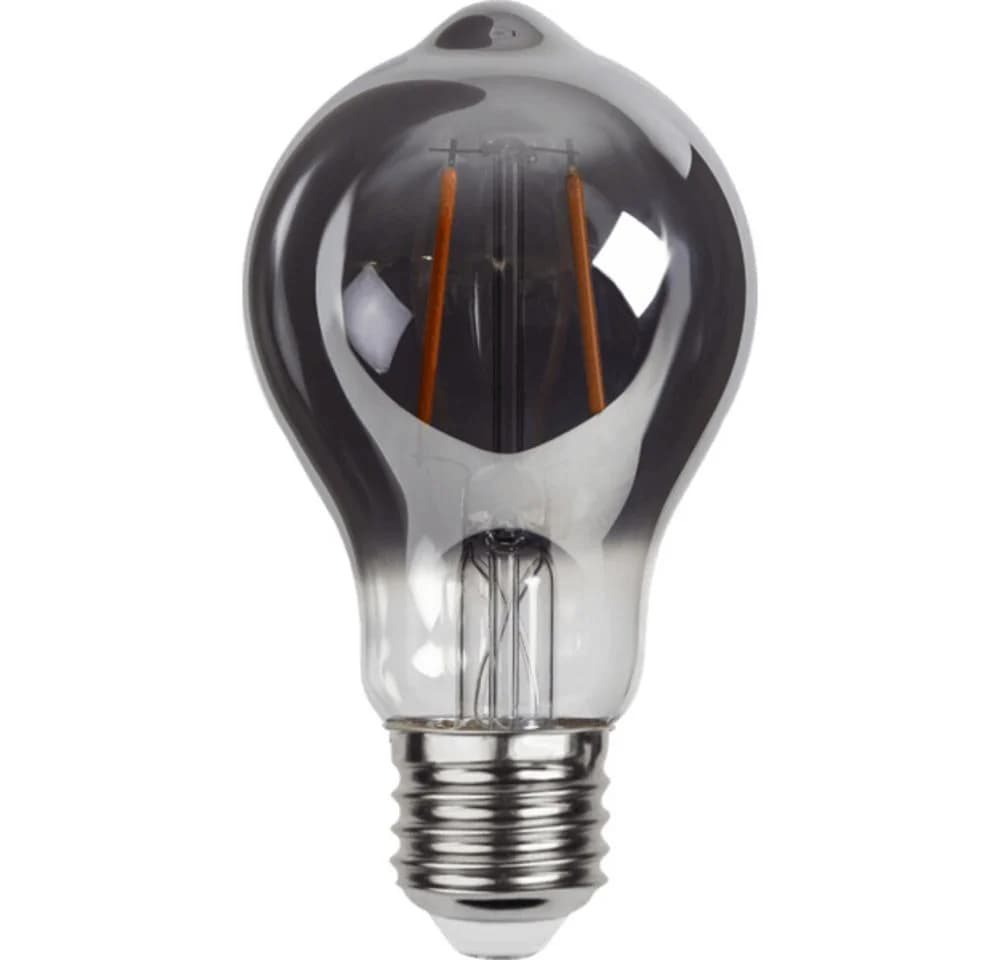 STAR TRADING LED-Leuchtmittel Plain Smoke E27 2W Warmweiß Außen