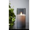 STAR TRADING LED-Kerze Windlicht Echtwachs Timer Schwarz Bild 1