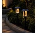 LED-Solarlampen Monaco im 2er-Set Erdspießleuchte Bild 1