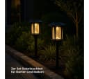 LED-Solarlampen Monaco im 2er-Set Erdspießleuchte Bild 4