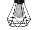 STAR TRADING Solarlaterne EDDY Schwarz 5 LEDs warmweiß Bild 3