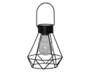 STAR TRADING Solarlaterne EDDY Schwarz 5 LEDs warmweiß Bild 5