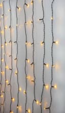 Star Trading LED-Lichtervorhang Schwarz Warmweiß Außenbereich Bild 3