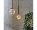STAR TRADING LED Glaskugel mit Juteseil 15 LEDs warmweiß Timer Bild 5