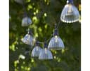 LED-Lichterkette Circus Shade mit 12 Schirmen Grau Bild 5