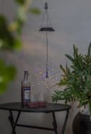 STAR TRADING Hängeleuchte LED-Solar "Firework Solar" Schwarz 90 LEDs Bild 4
