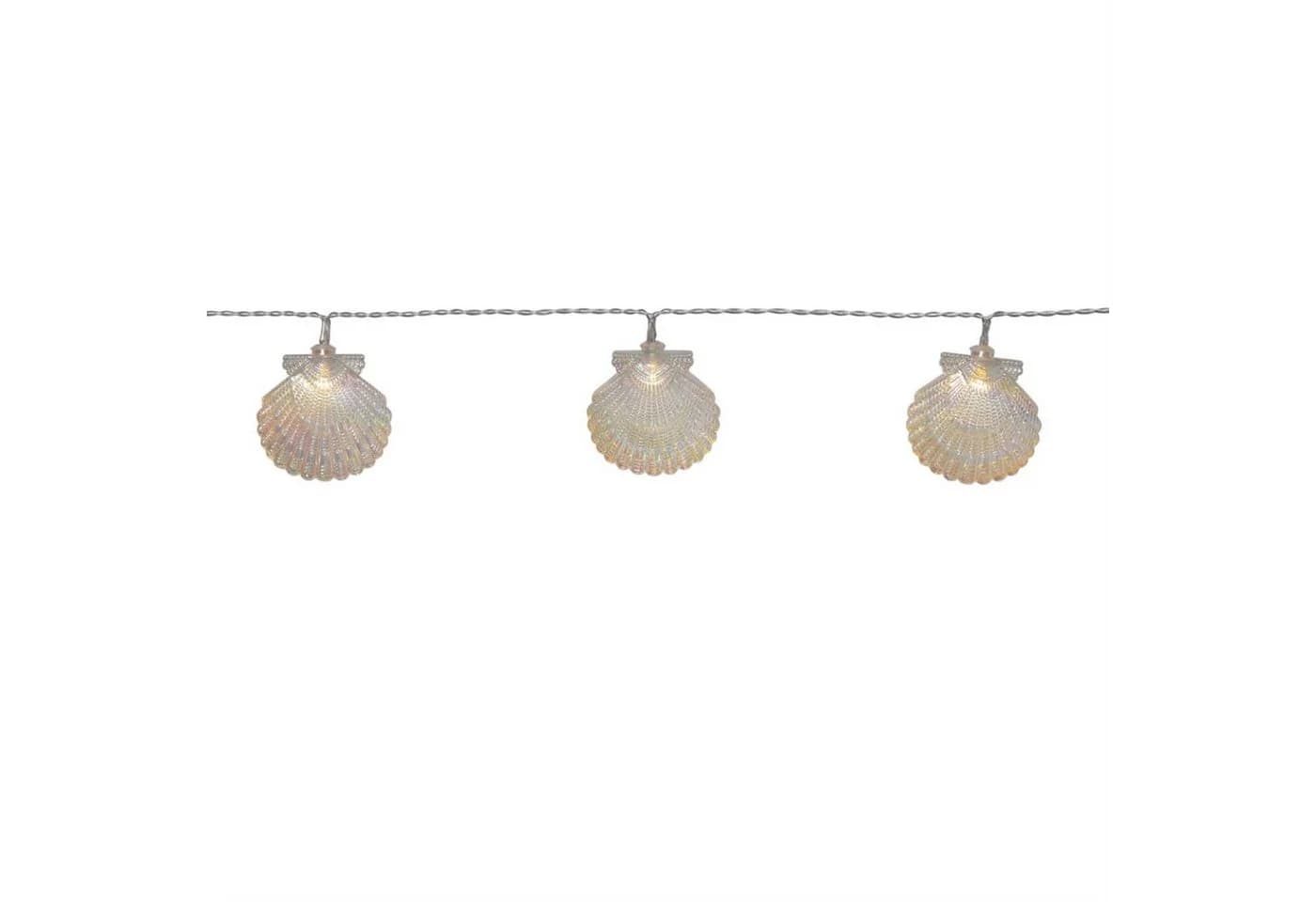 STAR TRADING LED-Lichterkette 10 Muscheln warmweiß Timer - Bild 2