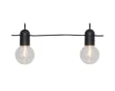STAR TRADING LED-Lichterkette 10 Kugeln Filament Warmweiß 3,6m Batterie Timer Bild 2