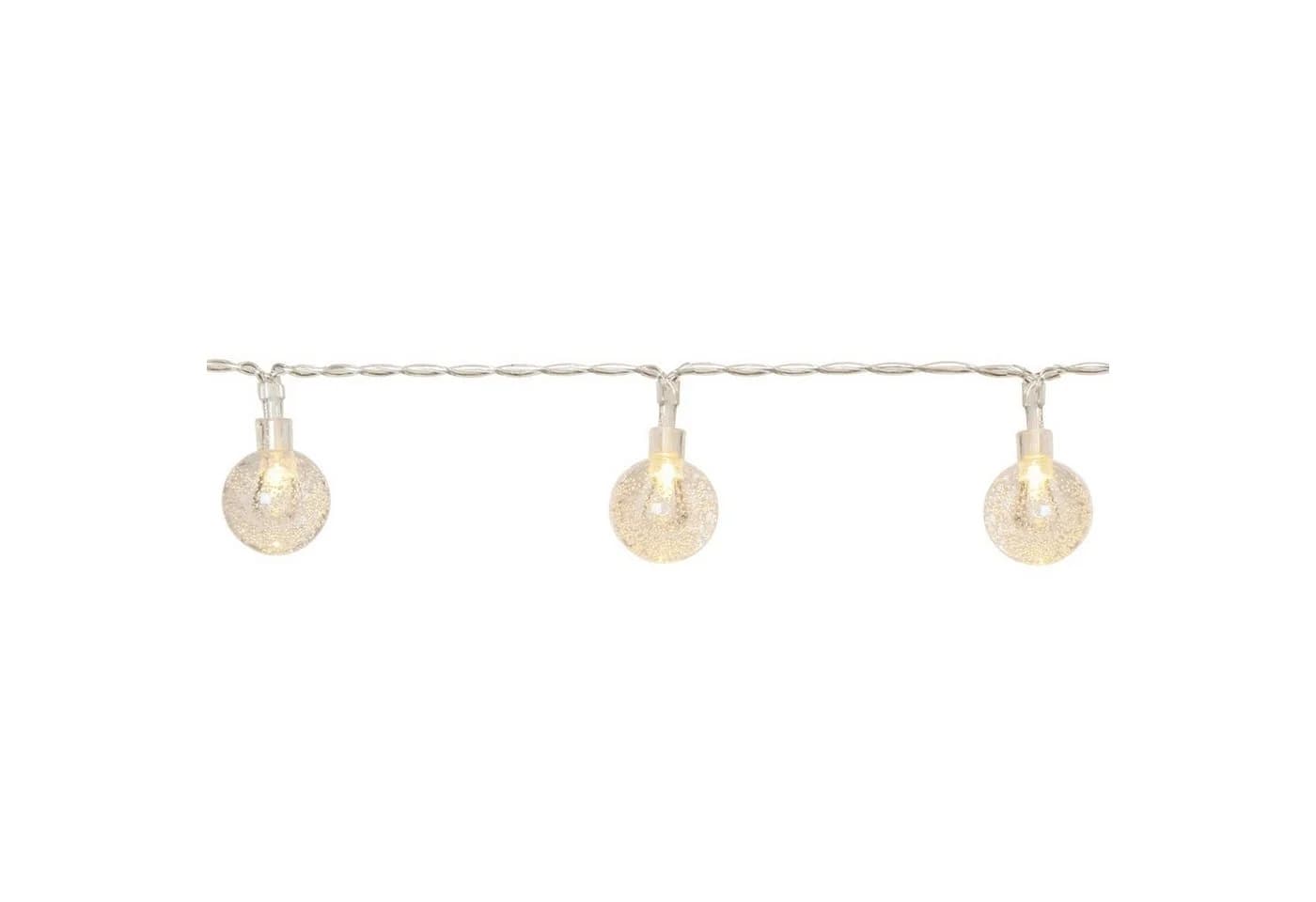 Star Trading LED Solar Lichterkette 20 Mini Kugeln Warmweiß - Bild 4