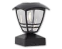LED-Solar-Sockelleuchte Felix Schwarz/Weiß STAR TRADING Bild 5