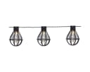 LED-Lichterkette Cage Schwarz/Transparent Bild 2